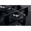Whirlpool AKWL 728/NB preto encastrável 75 cm gás 5 zonas