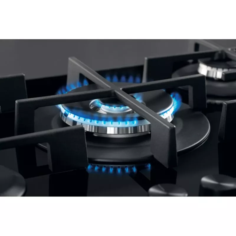 Whirlpool AKWL 728/NB preto encastrável 75 cm gás 5 zonas