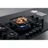Whirlpool AKWL 728/NB preto encastrável 75 cm gás 5 zonas
