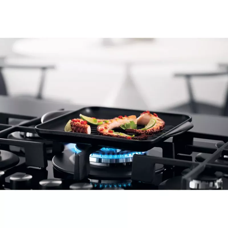 Whirlpool AKWL 728/NB preto encastrável 75 cm gás 5 zonas