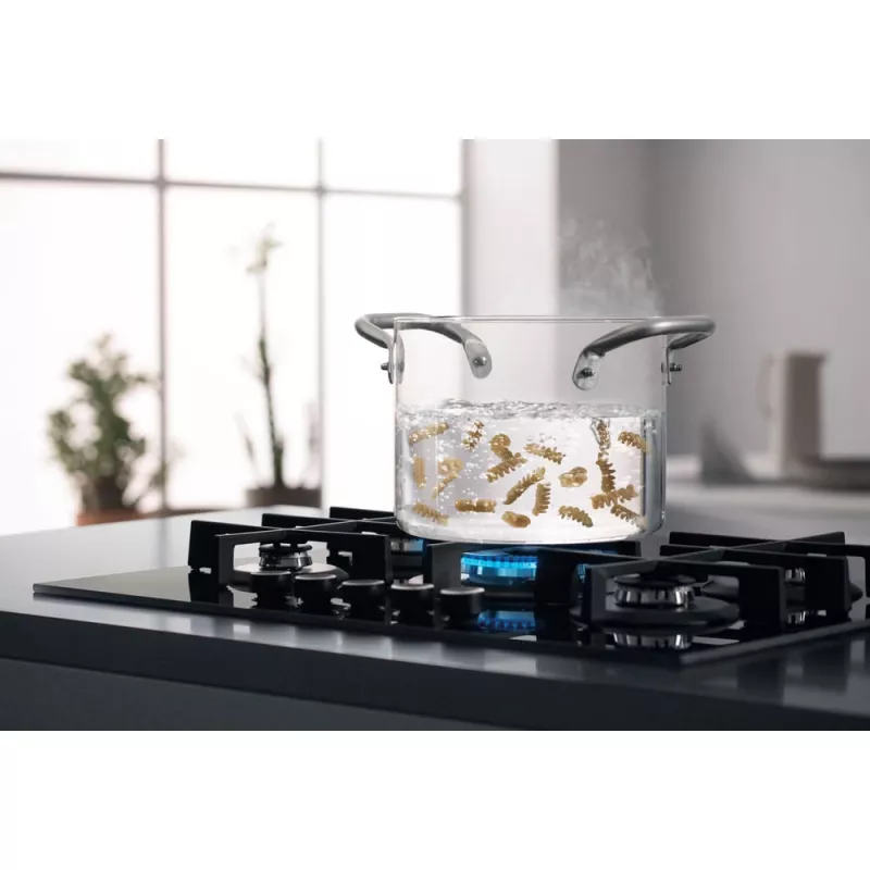 Whirlpool AKWL 728/NB preto encastrável 75 cm gás 5 zonas