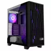 Caixa de PC MODECOM Perun Apex ARGB ATX Midi Tower, vidro temperado, USB-C, suporta ATX/Micro ATX, 3x140mm frente, 1x140mm trás