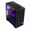 Caixa de PC MODECOM Perun Apex ARGB ATX Midi Tower, vidro temperado, USB-C, suporta ATX/Micro ATX, 3x140mm frente, 1x140mm trás