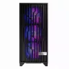 Caixa de PC MODECOM Perun Apex ARGB ATX Midi Tower, vidro temperado, USB-C, suporta ATX/Micro ATX, 3x140mm frente, 1x140mm trás