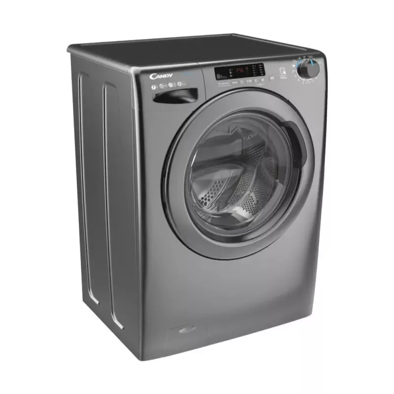 Máquina de lavar roupa de carga frontal CANDY Smart Pro CS 1272DRRE/1-S, 7 kg, 1200 rpm, antracite
