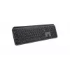 Teclado sem fios tamanho completo Logitech Master MX Keys S — Bluetooth, QWERTY, interruptores de tesoura, retroiluminação LED, Grafite