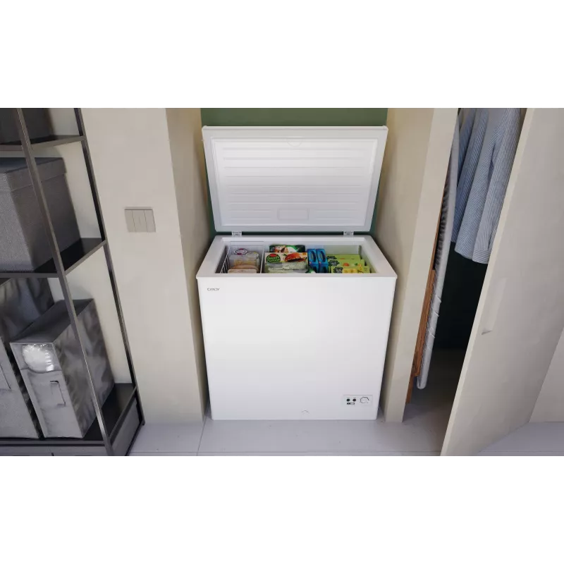 Arca congeladora Candy Artico CCHH 200E Aparelho de instalação livre 196 L Branco