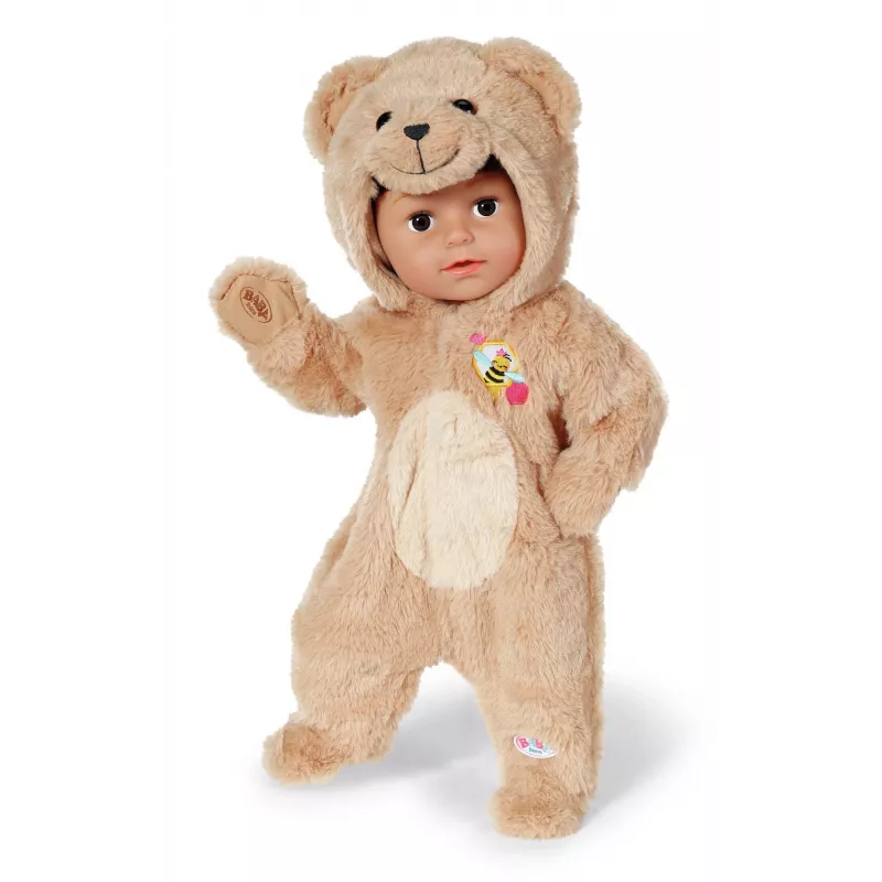 BABY born Fato de Urso 43cm Macacão para boneca