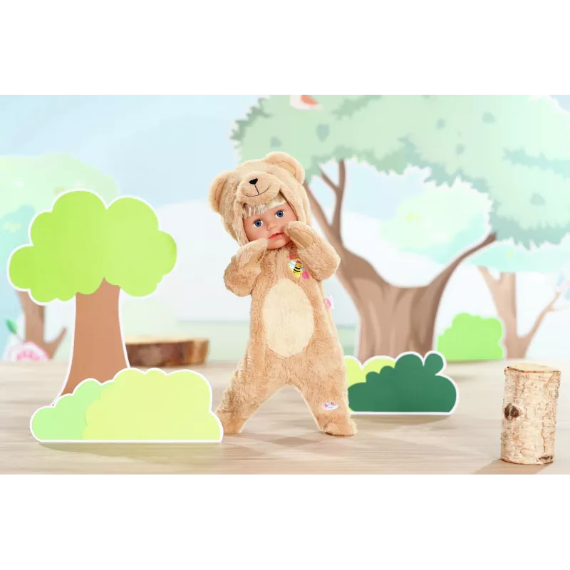 BABY born Fato de Urso 43cm Macacão para boneca