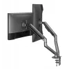 Suporte de secretária ajustável para dois monitores GEMBIRD, Space Grey