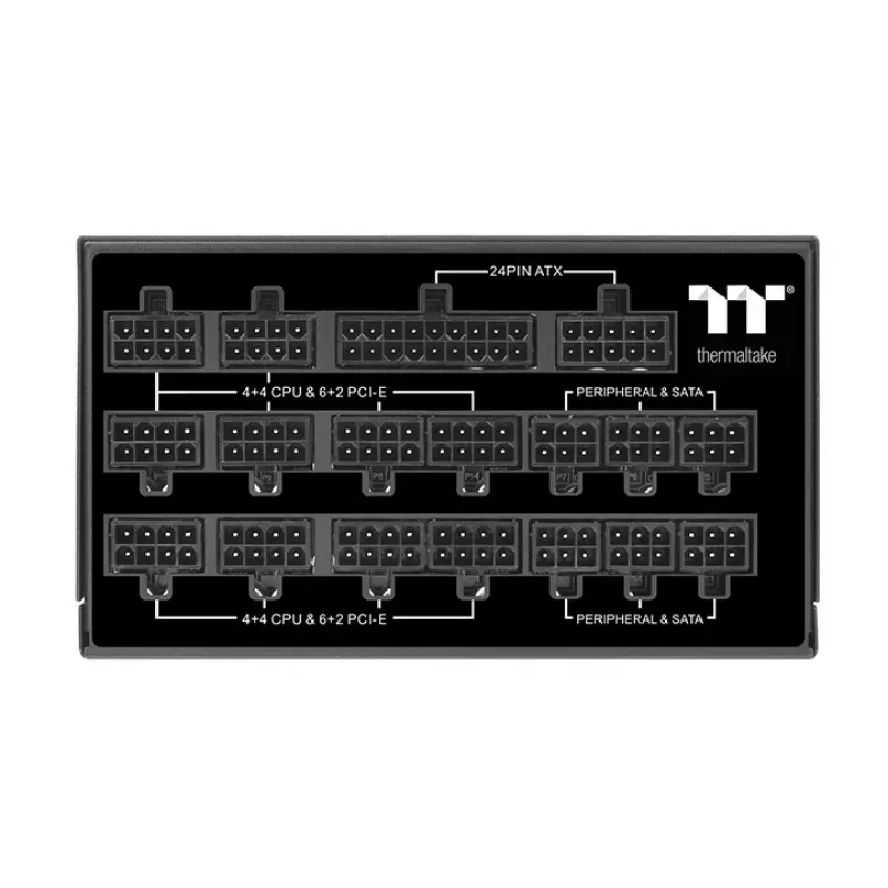 Fonte de alimentação THERMALTAKE - Toughpower TF1 1550W - TT Premium Edition - 80 PLUS Titanium modular