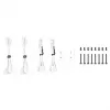 Ventoinha para PC THERMALTAKE - CT120 ARGB Sync - 12 cm - Branco - pack de 2