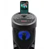 Altifalante estéreo portátil SQUEAK SQ1004 Harmony BT 5.0, 40W RMS, Bluetooth 5.0, FM, LED, bateria 8h, Preto