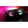 Altifalante estéreo portátil SQUEAK SQ1004 Harmony BT 5.0, 40W RMS, Bluetooth 5.0, FM, LED, bateria 8h, Preto