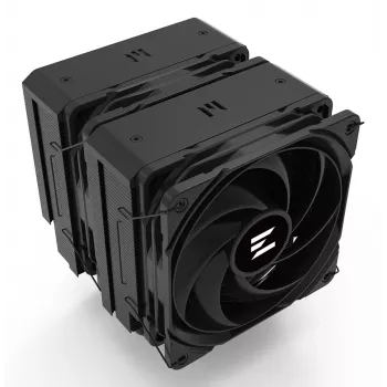 Dissipador de CPU ZALMAN CNPS14X Duo Preto, solução de refrigeração com ventoinha dupla 120 mm