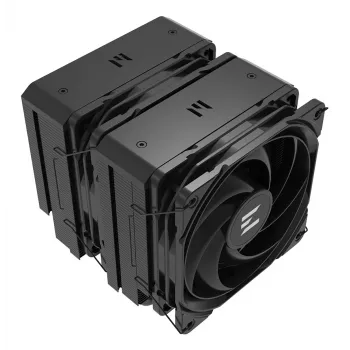 Dissipador de CPU ZALMAN CNPS14X Duo Preto, solução de refrigeração com ventoinha dupla 120 mm