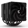 Dissipador de CPU ZALMAN CNPS14X Duo Preto, solução de refrigeração com ventoinha dupla 120 mm