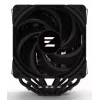 Dissipador de CPU ZALMAN CNPS14X Duo Preto, solução de refrigeração com ventoinha dupla 120 mm