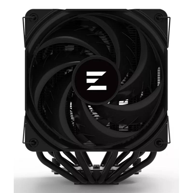 Dissipador de CPU ZALMAN CNPS14X Duo Preto, solução de refrigeração com ventoinha dupla 120 mm