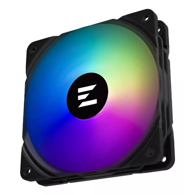Ventoinha de caixa de computador Zalman ZM-AF120 ARGB 12 cm Preto 1 unid.