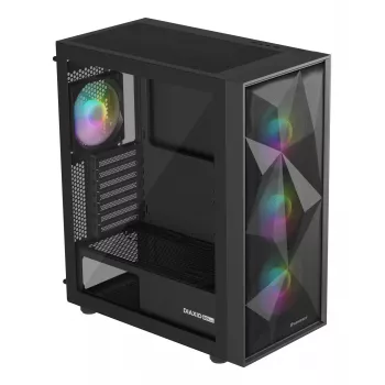 GENESIS Diaxid 605 ARGB Midi Tower preto