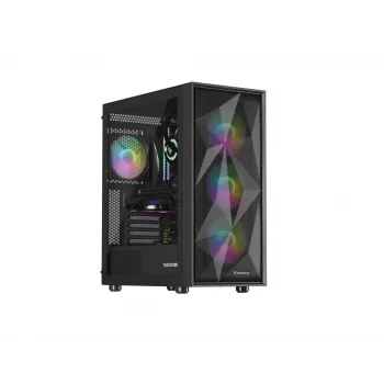 GENESIS Diaxid 605 ARGB Midi Tower preto