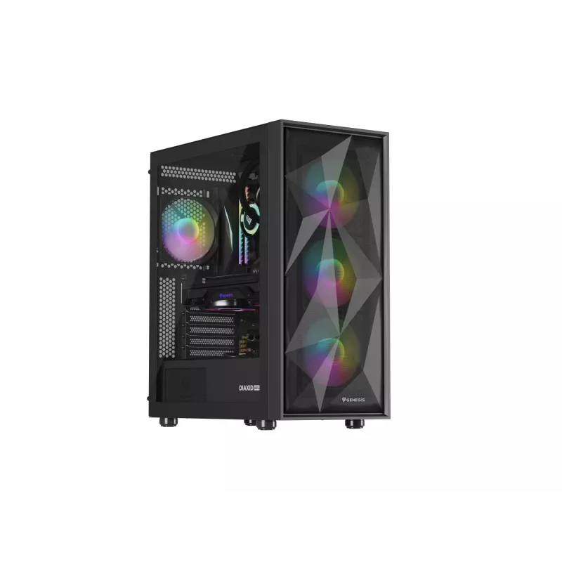 GENESIS Diaxid 605 ARGB Midi Tower preto