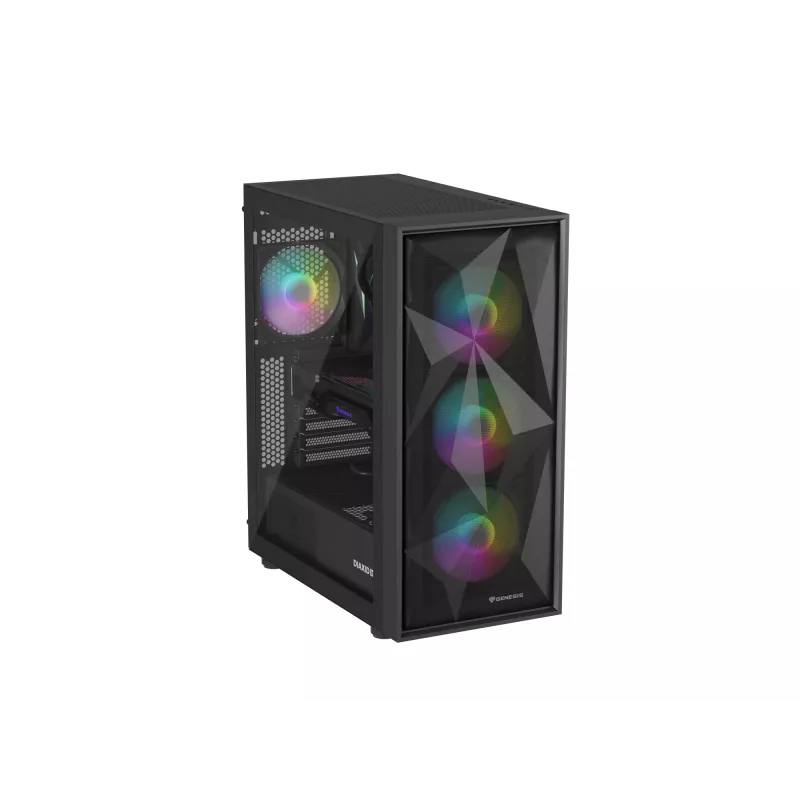 GENESIS Diaxid 605 ARGB Midi Tower preto