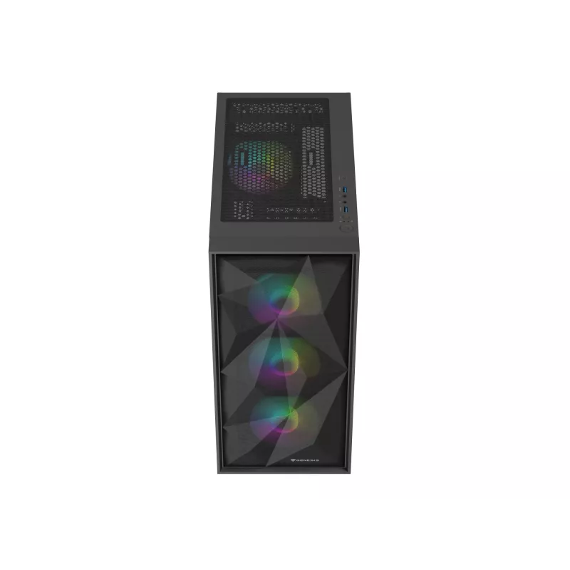 GENESIS Diaxid 605 ARGB Midi Tower preto
