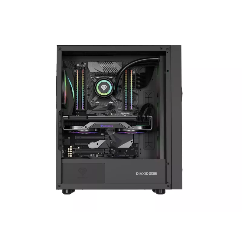 GENESIS Diaxid 605 ARGB Midi Tower preto