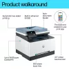 HP Color LaserJet Pro MFP 3302fdn, laser, impressão a cores, 600 x 600 DPI, A4, impressão direta, azul