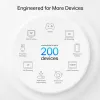 Sistema Mesh Wi-Fi 6E TP-Link AXE5400 Whole Home (Tri-Band), branco, interno, sistema Mesh, 500 m², FCC:
