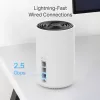 Sistema Mesh Wi-Fi 6E TP-Link AXE5400 Whole Home (Tri-Band), branco, DECO XE75 PRO (3-PACK)