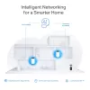 Sistema Mesh Wi-Fi 6E TP-Link AXE5400 Whole Home (Tri-Band), branco, DECO XE75 PRO (3-PACK)