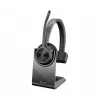 HP Poly Voyager 4310-M Headset USB-C certificado Microsoft Teams + Dongle BT700 + Base de carregamento