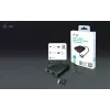 Adaptador de vídeo i-tec CADUAL4KHDMI USB-A/USB-C Dual 4K/60 Hz HDMI, 2x HDMI fêmea, 0,27 m, 3840 x 2160, preto