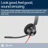 HP Poly Blackwire 3310 Headset USB-C monaural certificado Microsoft Teams + Adaptador USB-C/A