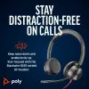 HP Poly Blackwire 8225 Headset USB-C estéreo + Adaptador USB-C/A