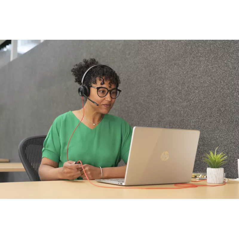 HP Poly Blackwire 8225 Headset USB-C estéreo + Adaptador USB-C/A