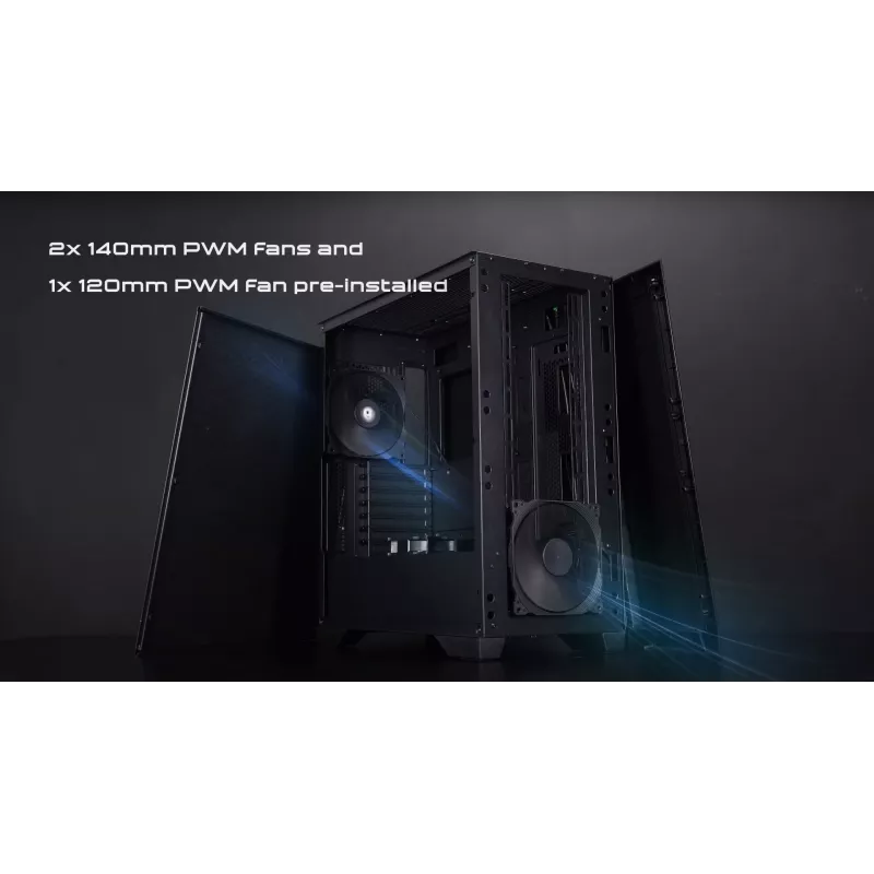 Caixa Midi Chieftec APEX Series GA-01B-Q-OP Midi Tower