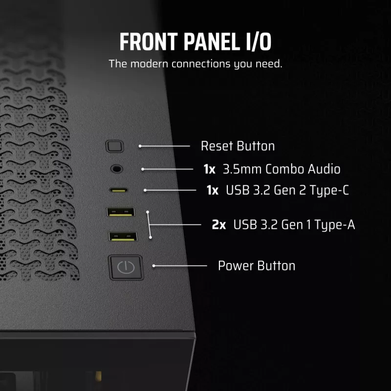 Caixa de PC CORSAIR - iCUE LINK 3500X RGB Mid-Tower