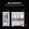 Caixa de PC CORSAIR - Icue Link 3500x RGB Mid-tower - branco