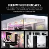 Caixa de PC CORSAIR - Icue Link 3500x RGB Mid-tower - branco