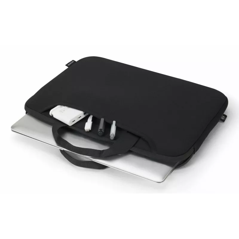 Mala DICOTA Smart Sleeve One – 15-16 polegadas para portátil – preto / material jersey reciclado