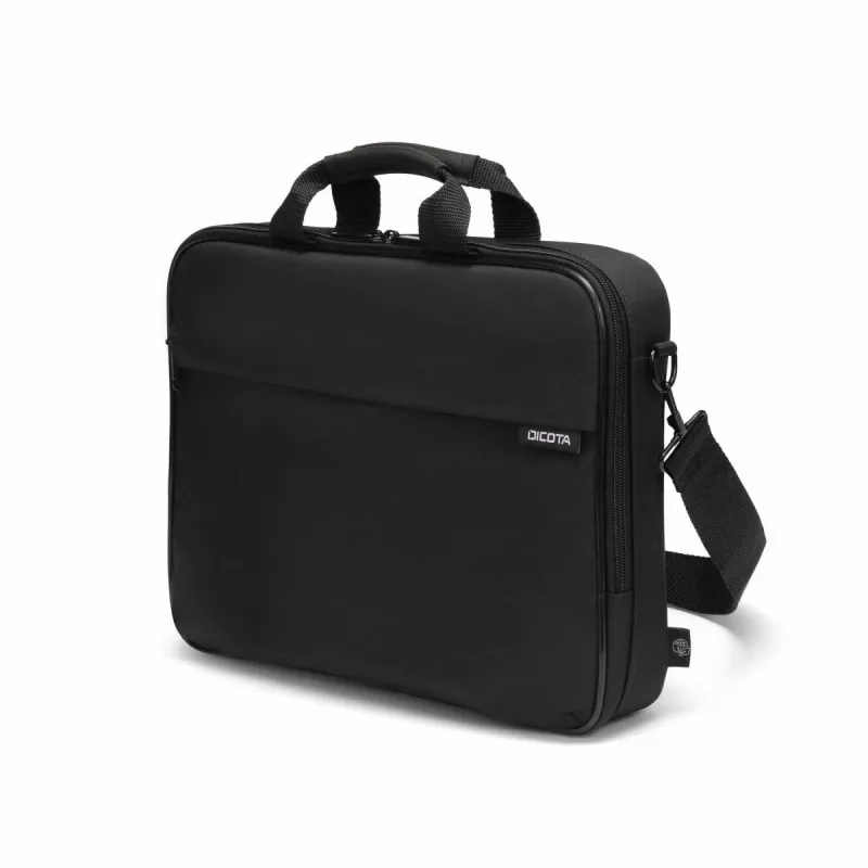 DICOTA Top Traveller ONE D32094-RPET mala para portátil 14-16 polegadas, poliéster PET reciclado 300D, preta