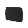 Manga DICOTA Sleeve One - 12-12.5in para portátil - preto / tecido jersey reciclado