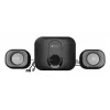 Natec Pug 2.1 colunas para computador, 11 W RMS, pretas