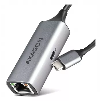 Adaptador Axagon ADE-TXPD USB-C Gigabit Ethernet com PD 100W