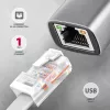 Adaptador Axagon ADE-TXPD USB-C Gigabit Ethernet com PD 100W