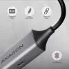 Adaptador Axagon ADE-TXPD USB-C Gigabit Ethernet com PD 100W